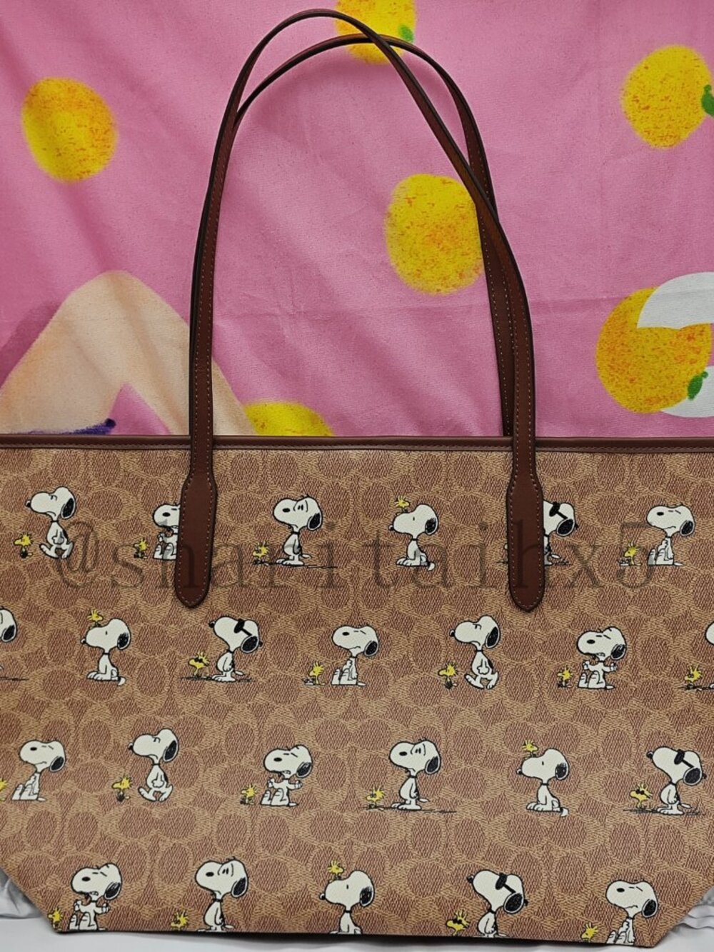 ✨✨Coach X Peanuts tote bag Snoopy - Picture 5 of 6